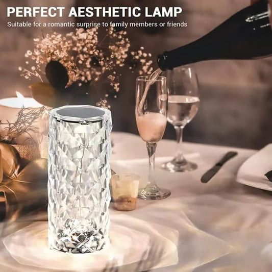 Crystal Diamond Table Lamp