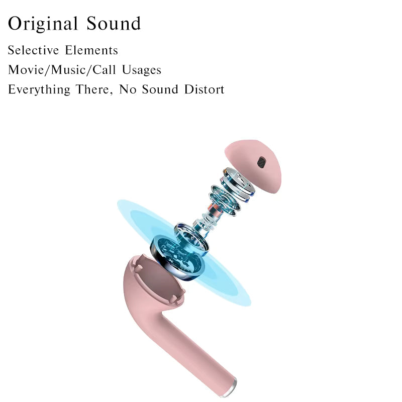 Inpods i12 Mini TWS Bluetooth Earbuds with Touch Control & Charging Case