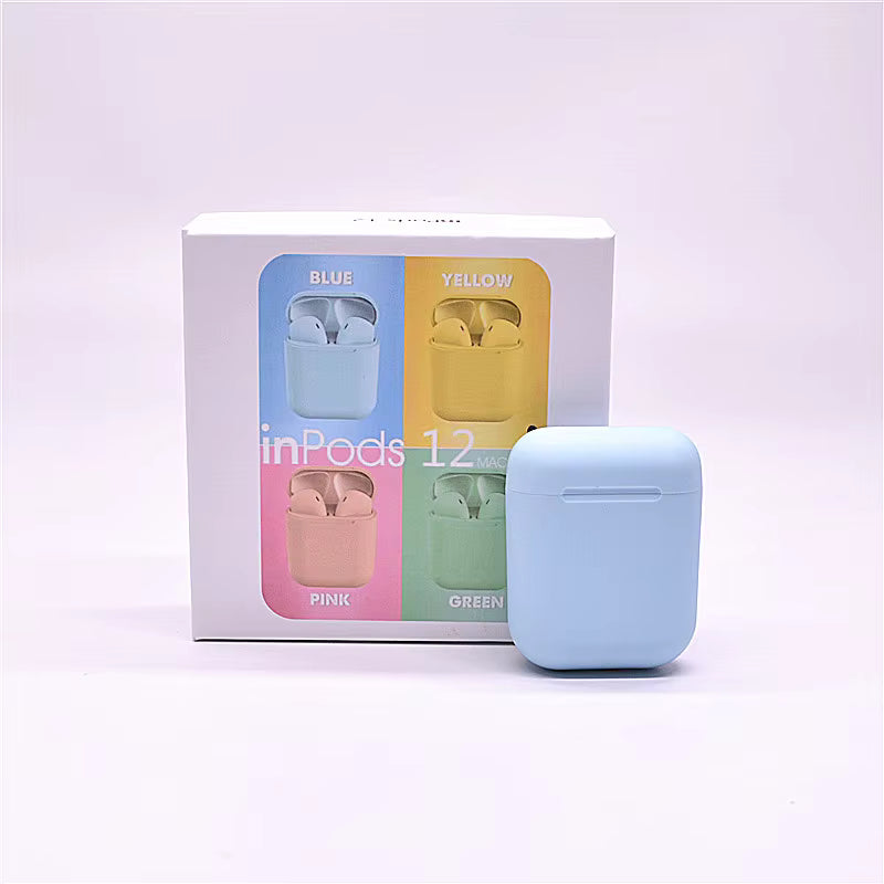 Inpods i12 Mini TWS Bluetooth Earbuds with Touch Control & Charging Case