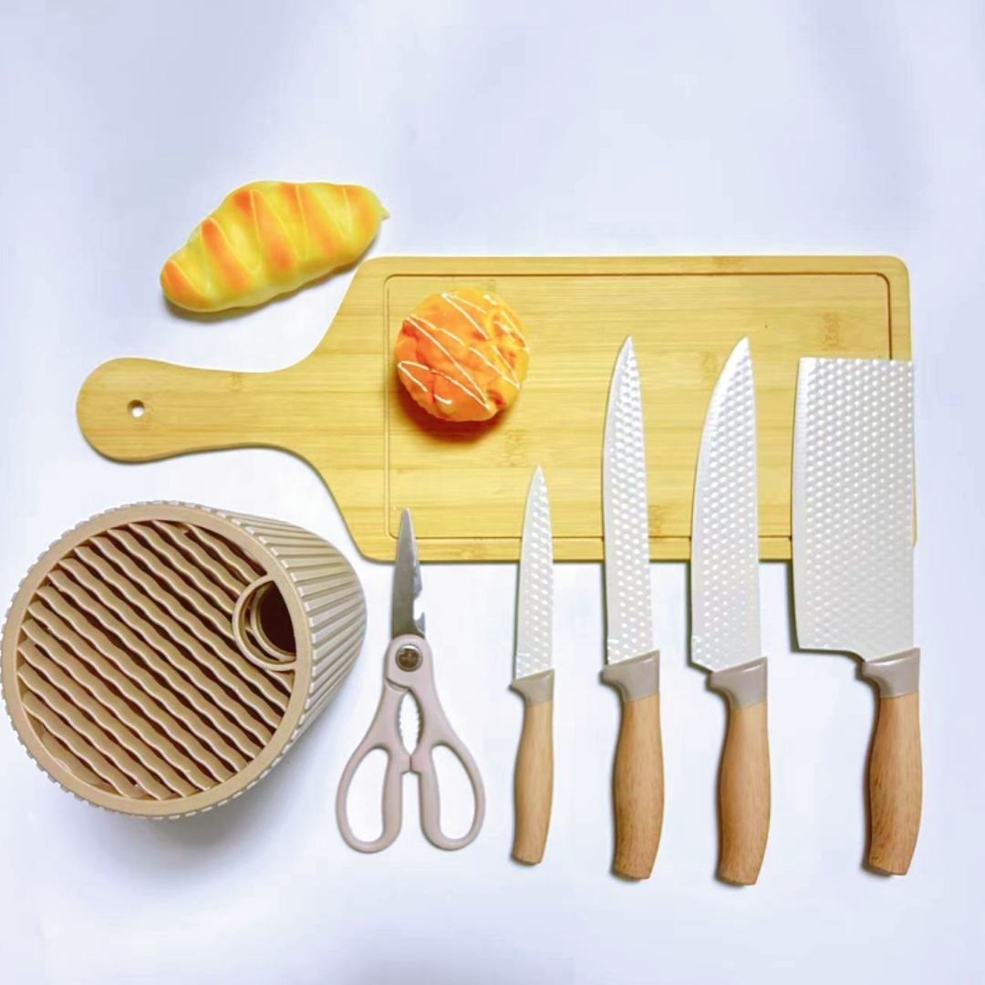 9 Pics Kitchen Knife Set
