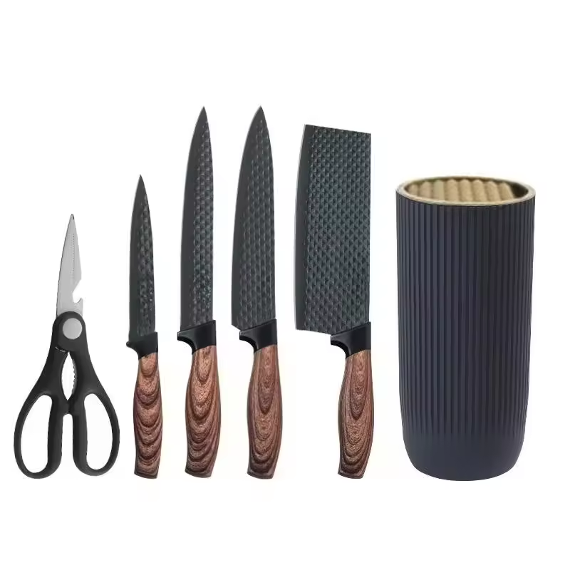 9 Pics Kitchen Knife Set