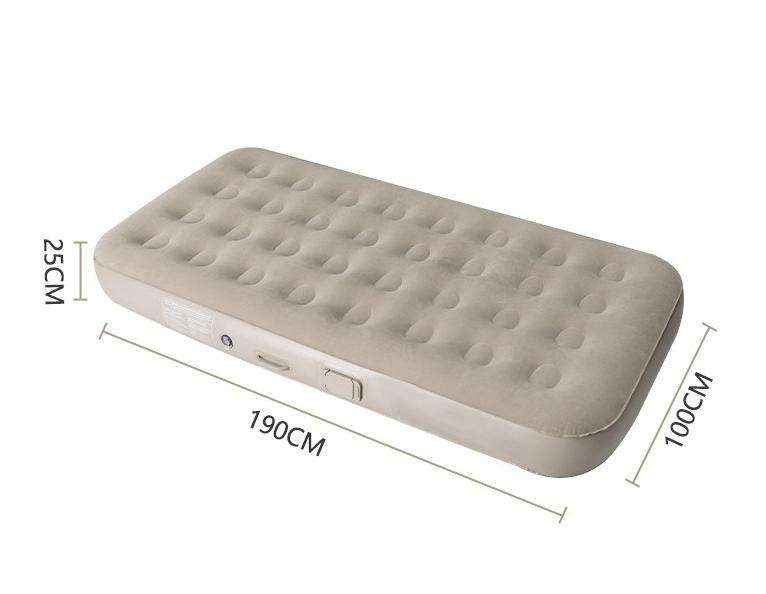 Air Mattress with Built-in Pump - Single