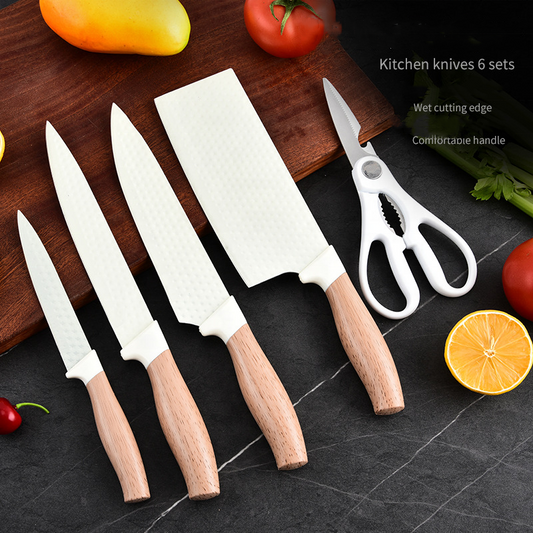 9 Pics Kitchen Knife Set