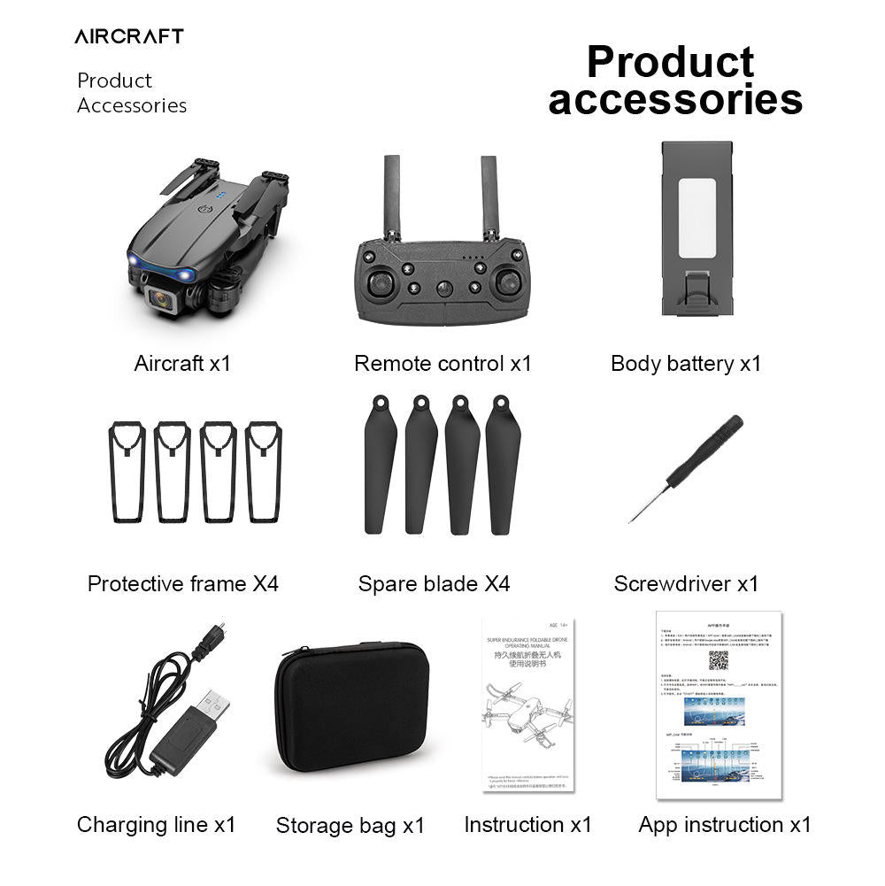 Foldable Camera Drone E99