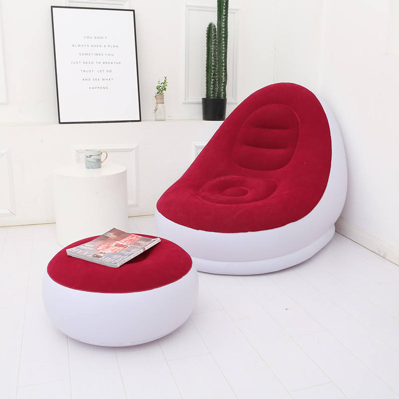 Inflatable Sofa Chair with Footrest